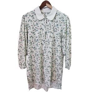 Vintage Victoria’s Secret Country Long Nightgown NWT Boho Prairie Floral Cottage